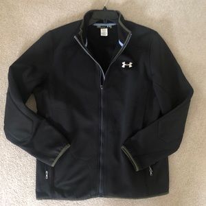 New without tag Men’s Under Armour fleece Zip Jacket large